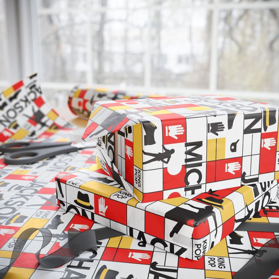 Michael Jackson Wrapping Paper