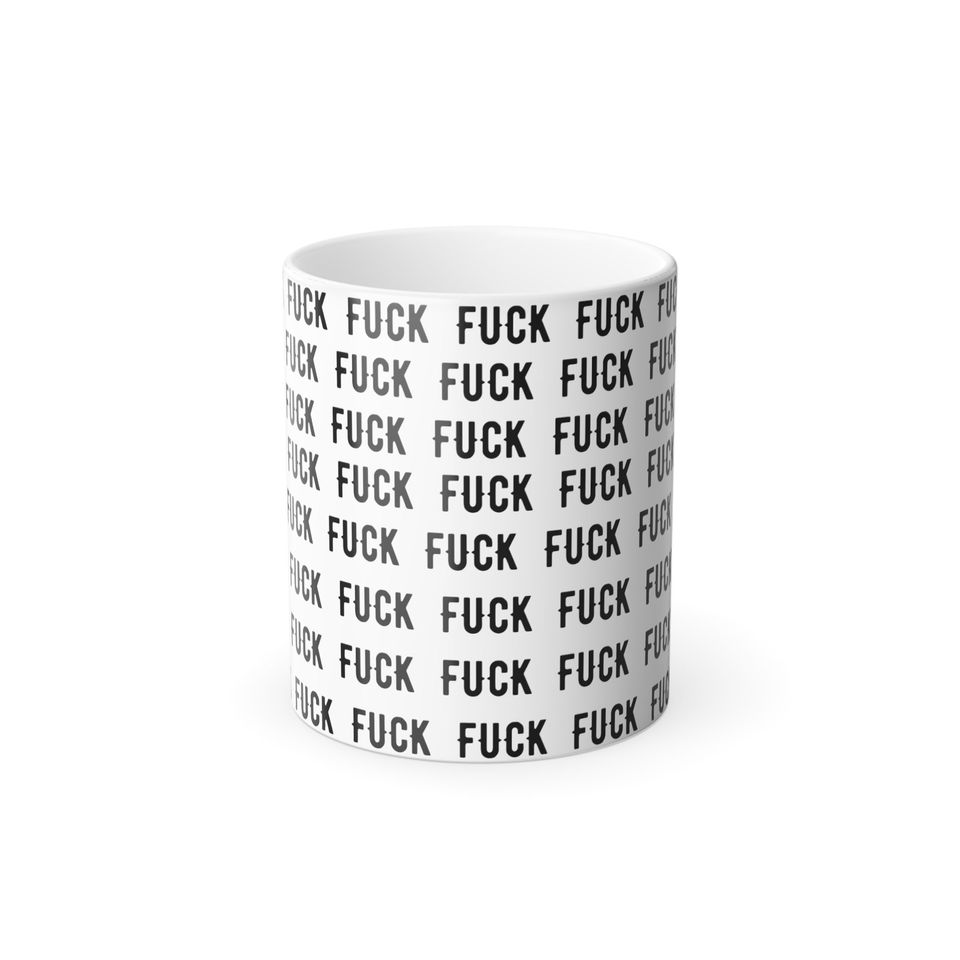 F*CK Color Morphing Mug, 11oz