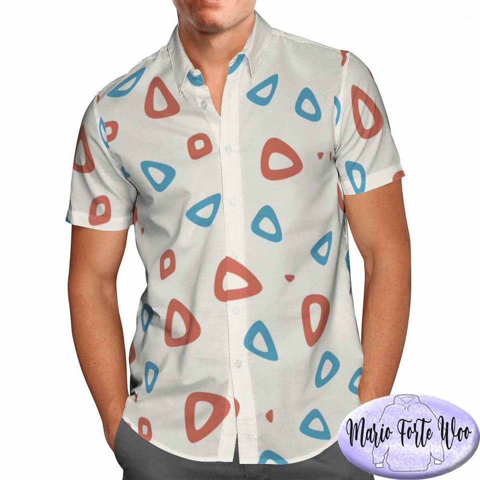 Togepi PKM Hawaiian Shirt, PKM Button Shirt, Togepi PKM Shirt