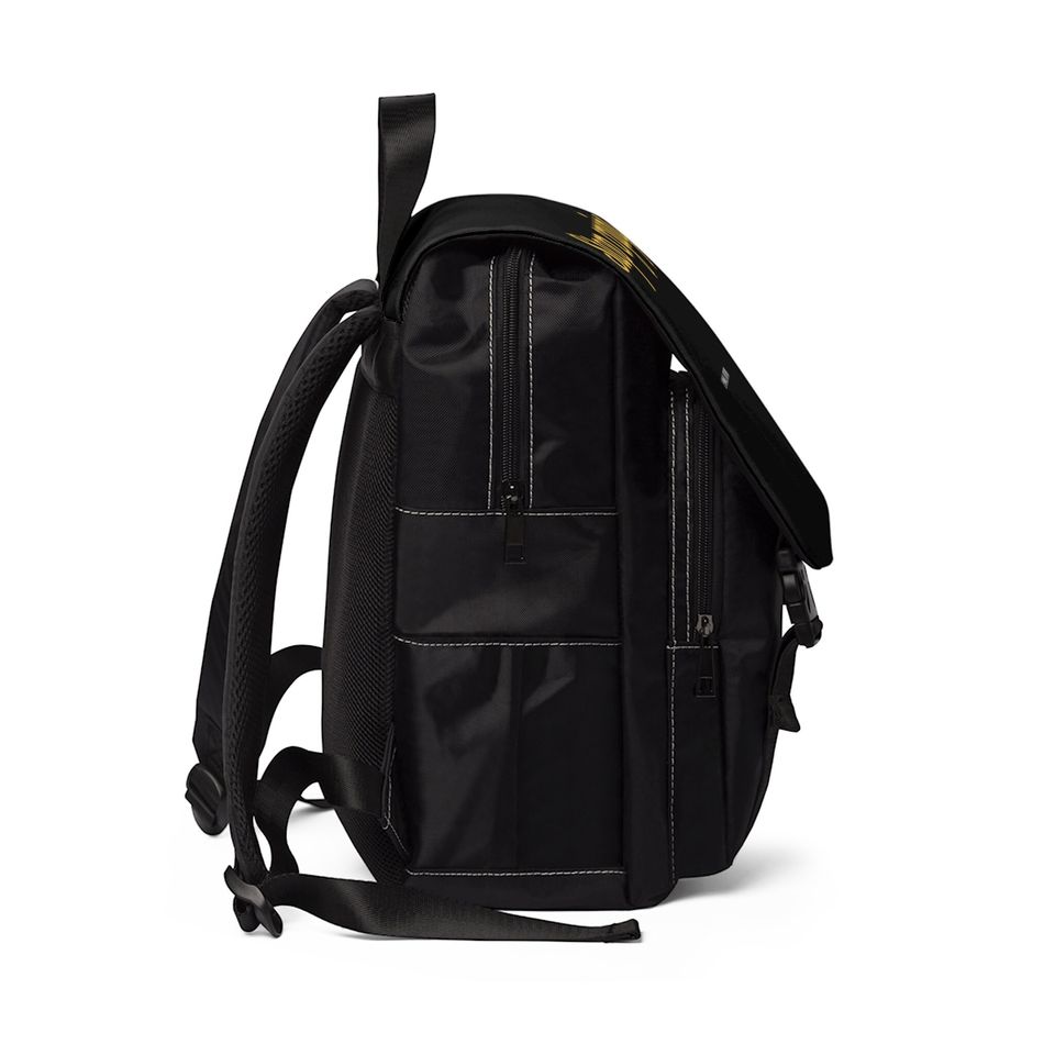 Stop Crying Unisex Casual Shoulder Backpack