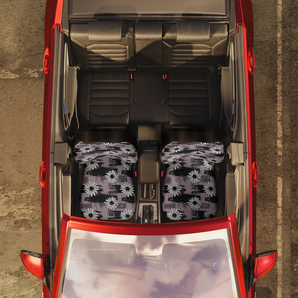 Daisy Seat Covers, Gothic Daisy Covers, Seat Covers for Car, New Driver Gift