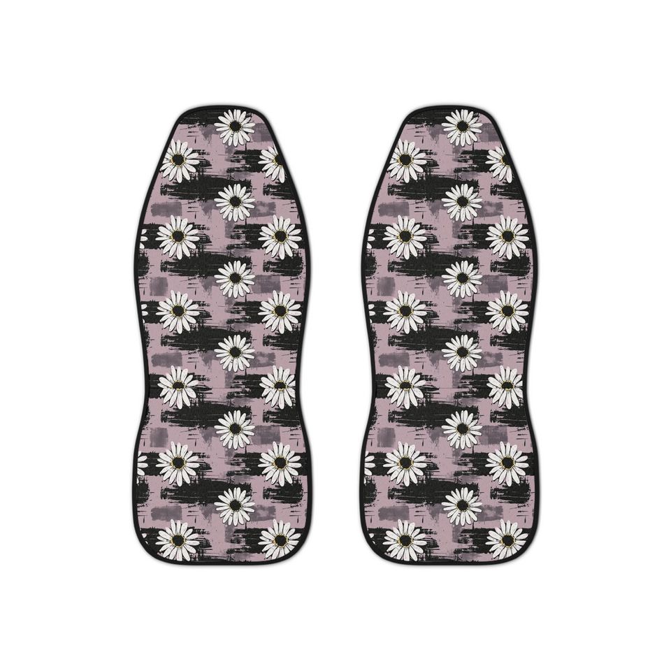 Daisy Seat Covers, Gothic Daisy Covers, Seat Covers for Car, New Driver Gift