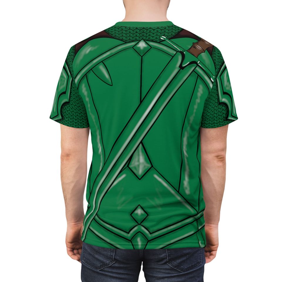 Green DND Shirt, Paladin, Dungeons and Dragons