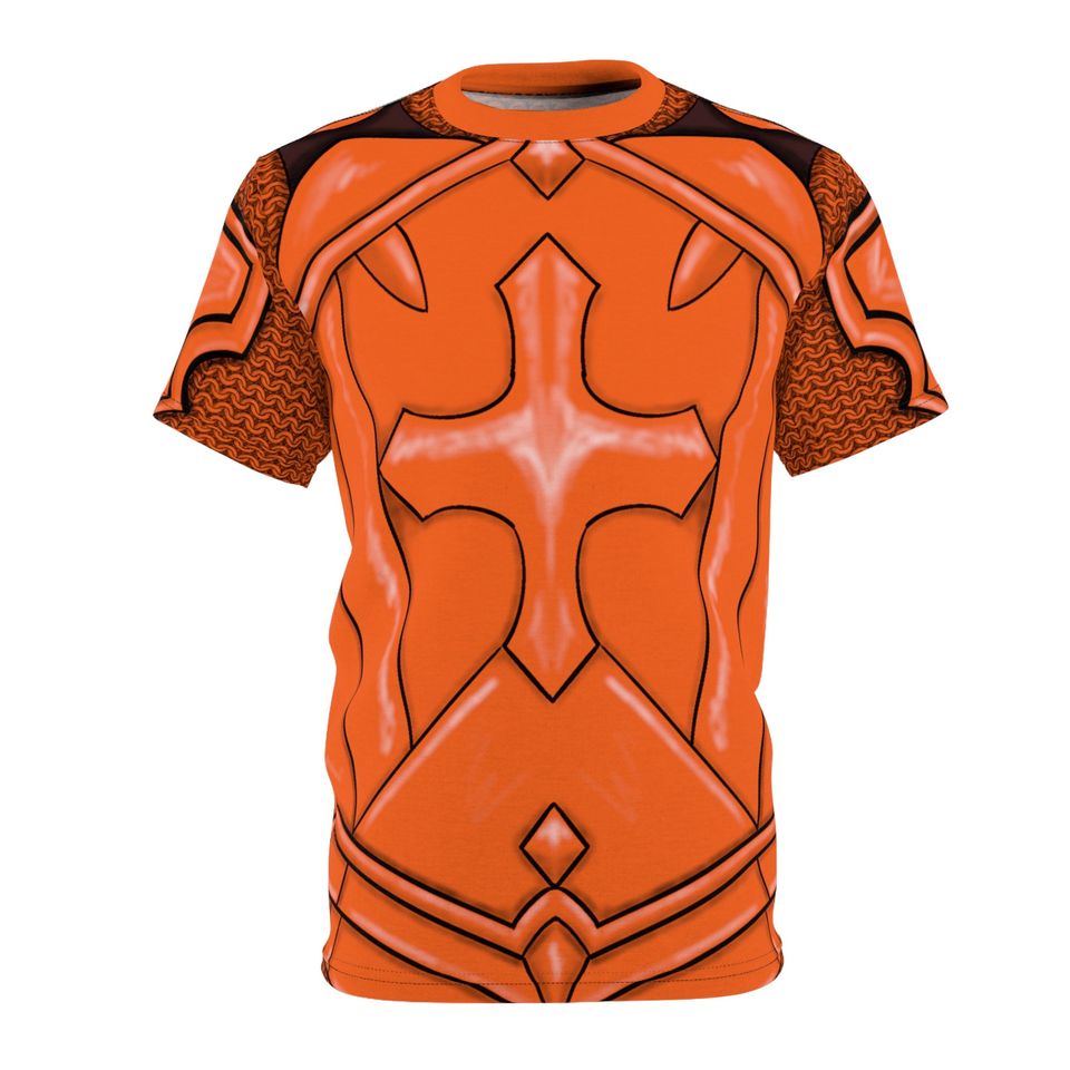 Orange DND Shirt, Paladin, Dungeons and Dragons