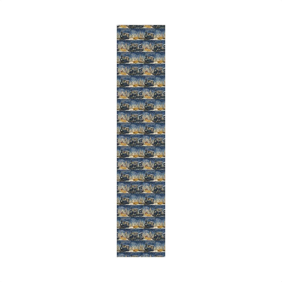 Christmas Train Gift Wrap Papers