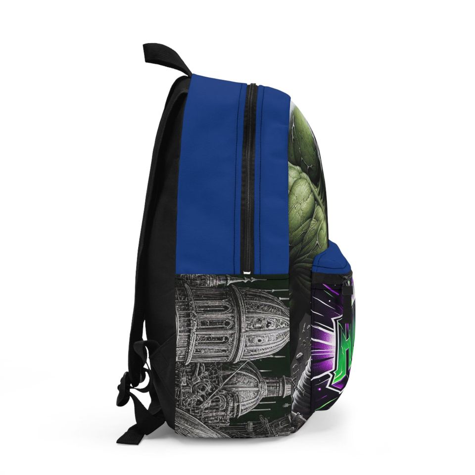 Hulk-Themed Backpack - Unleash Your Inner Hero!