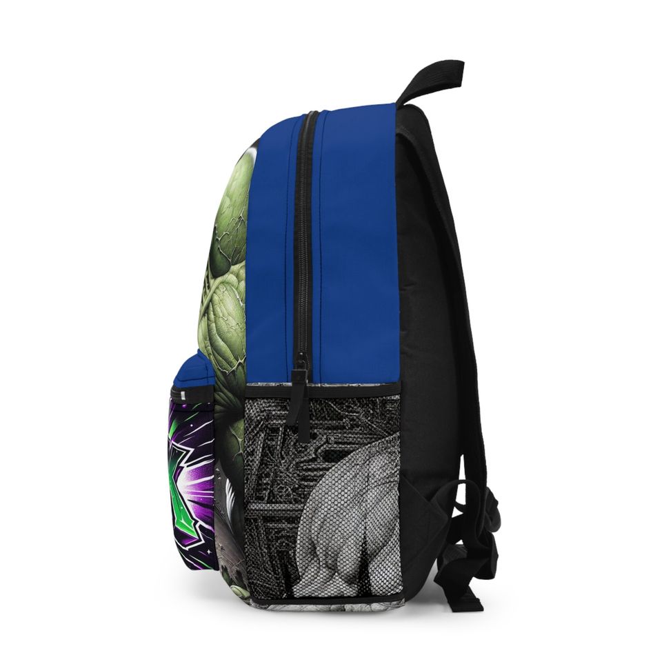Hulk-Themed Backpack - Unleash Your Inner Hero!