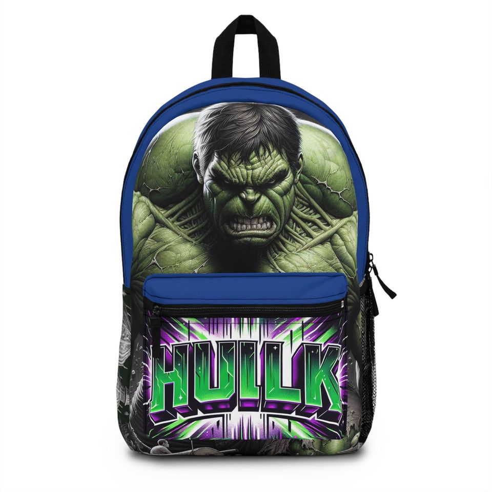Hulk-Themed Backpack - Unleash Your Inner Hero!