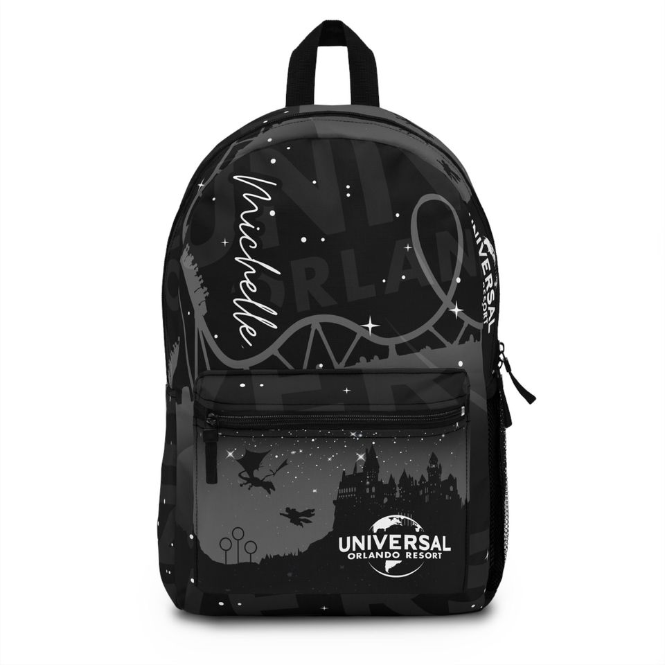 Custom Universal Studios Backpack Wizard | Personalized Wizard Universal Studios Family Trip Orlando Florida Vacation Gift
