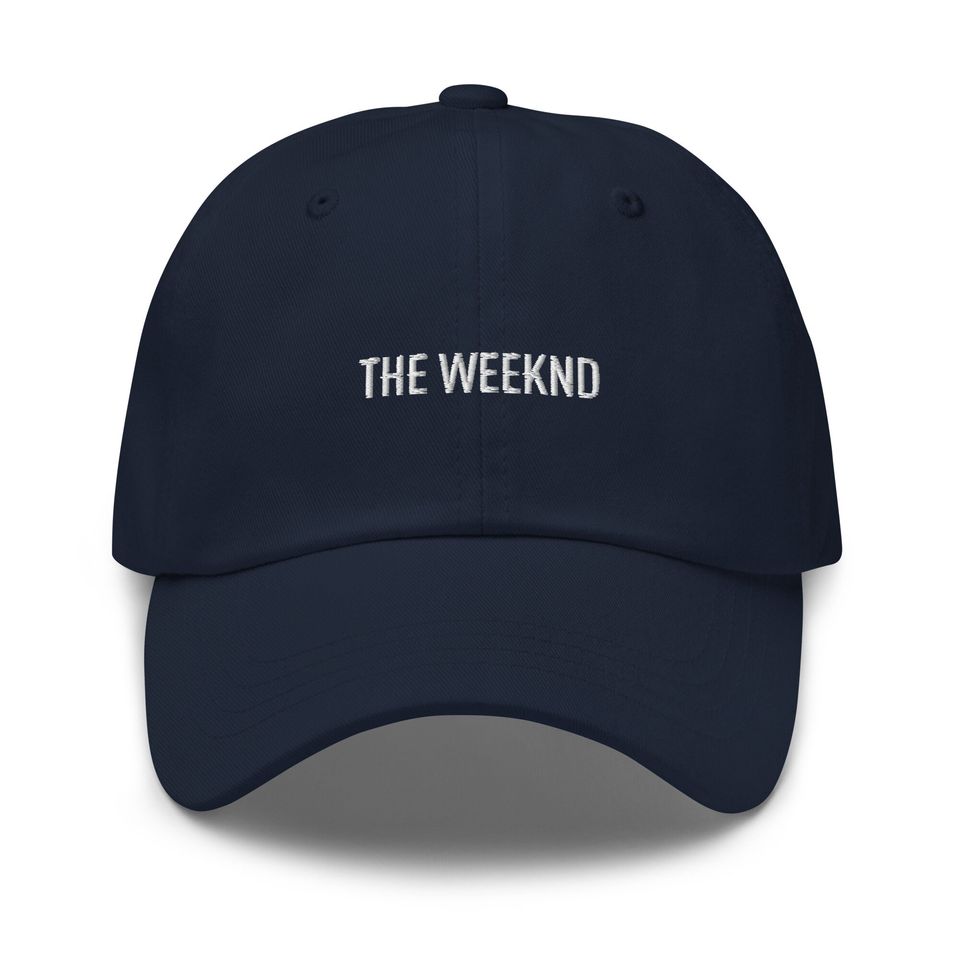 Weeknd  Dad Hat Unisex Baseball Cap Casual Embroidered Adjustable