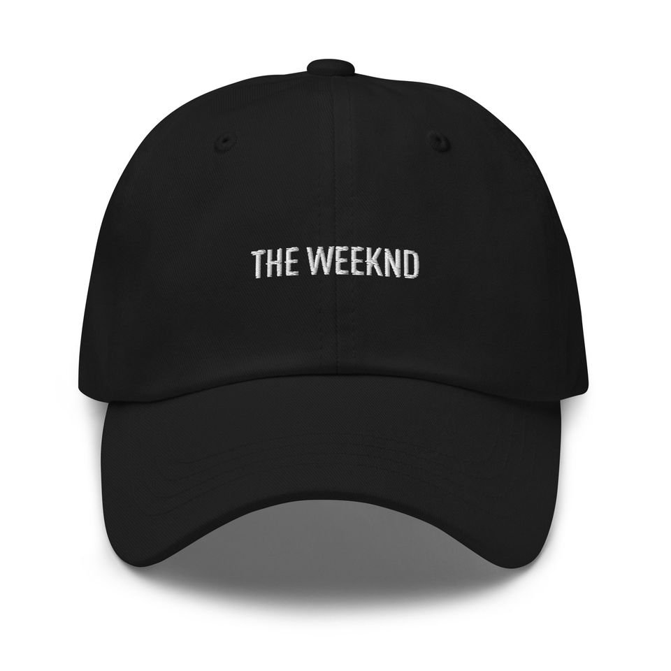 Weeknd  Dad Hat Unisex Baseball Cap Casual Embroidered Adjustable