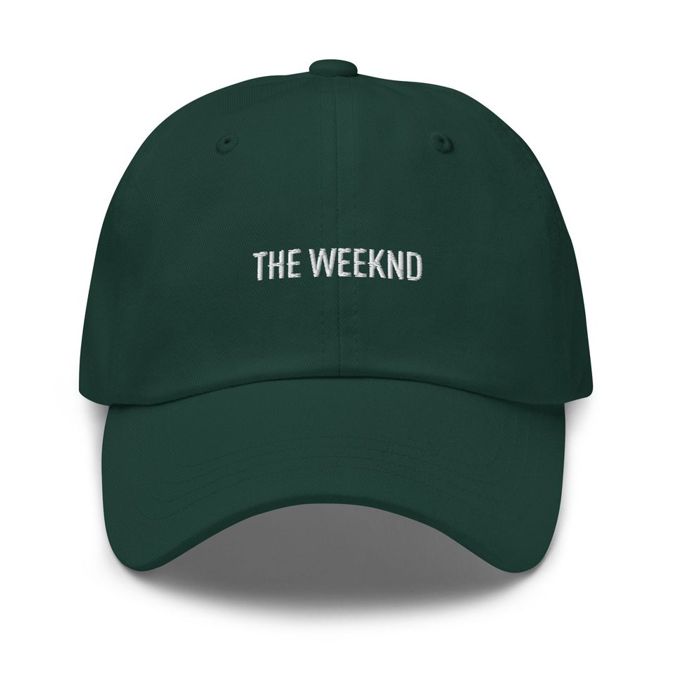 Weeknd  Dad Hat Unisex Baseball Cap Casual Embroidered Adjustable