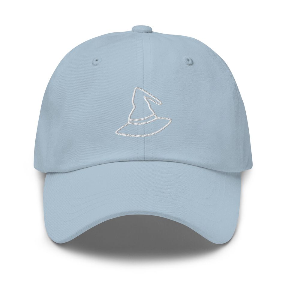 Halloween Hat Witch Hat  Dad Hat Unisex Baseball Cap Casual Embroidered