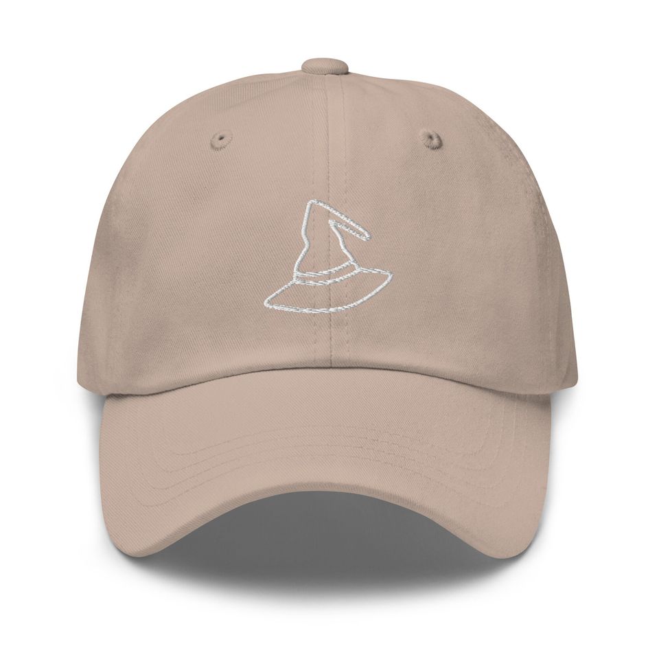 Halloween Hat Witch Hat  Dad Hat Unisex Baseball Cap Casual Embroidered