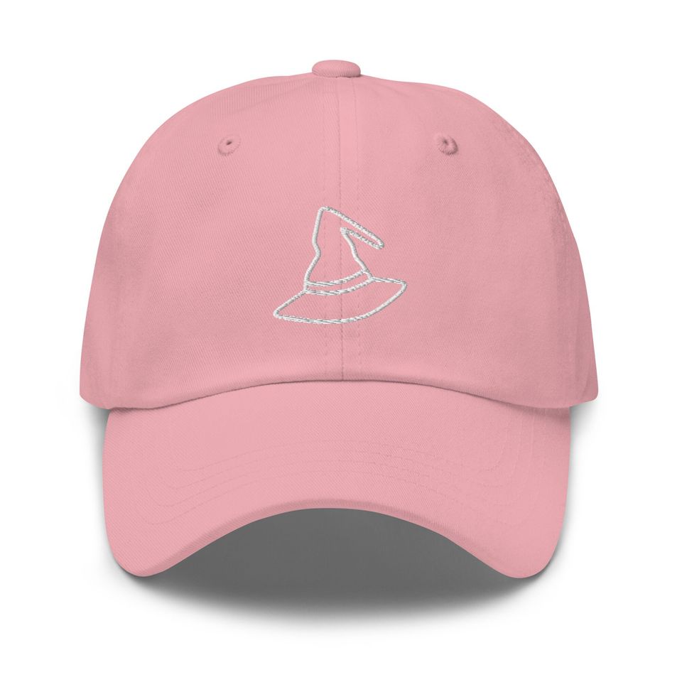Halloween Hat Witch Hat  Dad Hat Unisex Baseball Cap Casual Embroidered