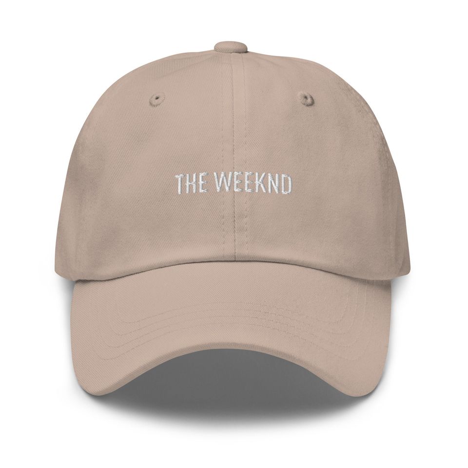 Weeknd  Dad Hat Unisex Baseball Cap Casual Embroidered Adjustable