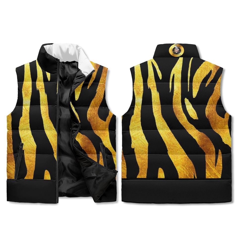 Royal Tiger Puffer Vest