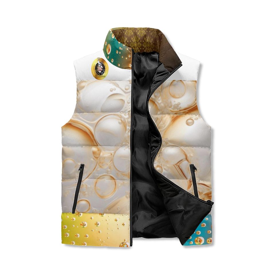 Unisex Padded Puffer Vest: Lightweight Quilted Outerwear