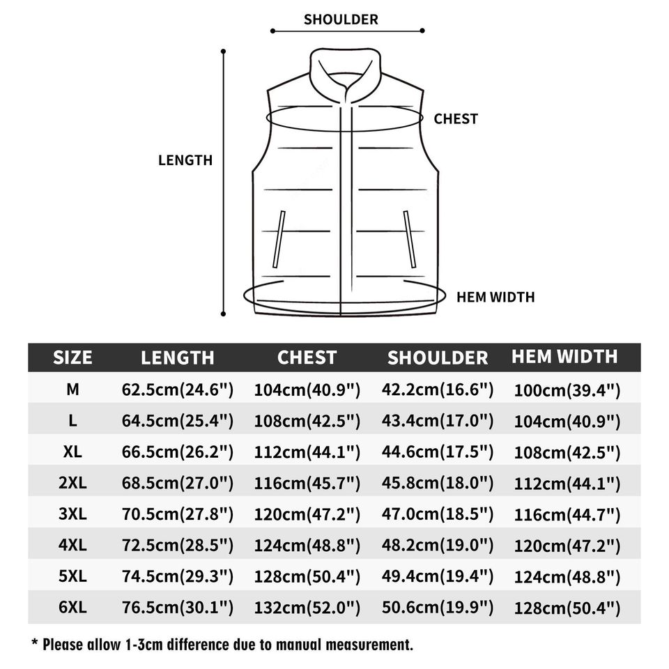 Royal Tiger Puffer Vest