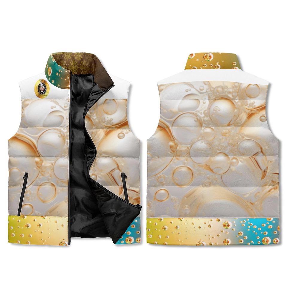 Unisex Padded Puffer Vest: Lightweight Quilted Outerwear
