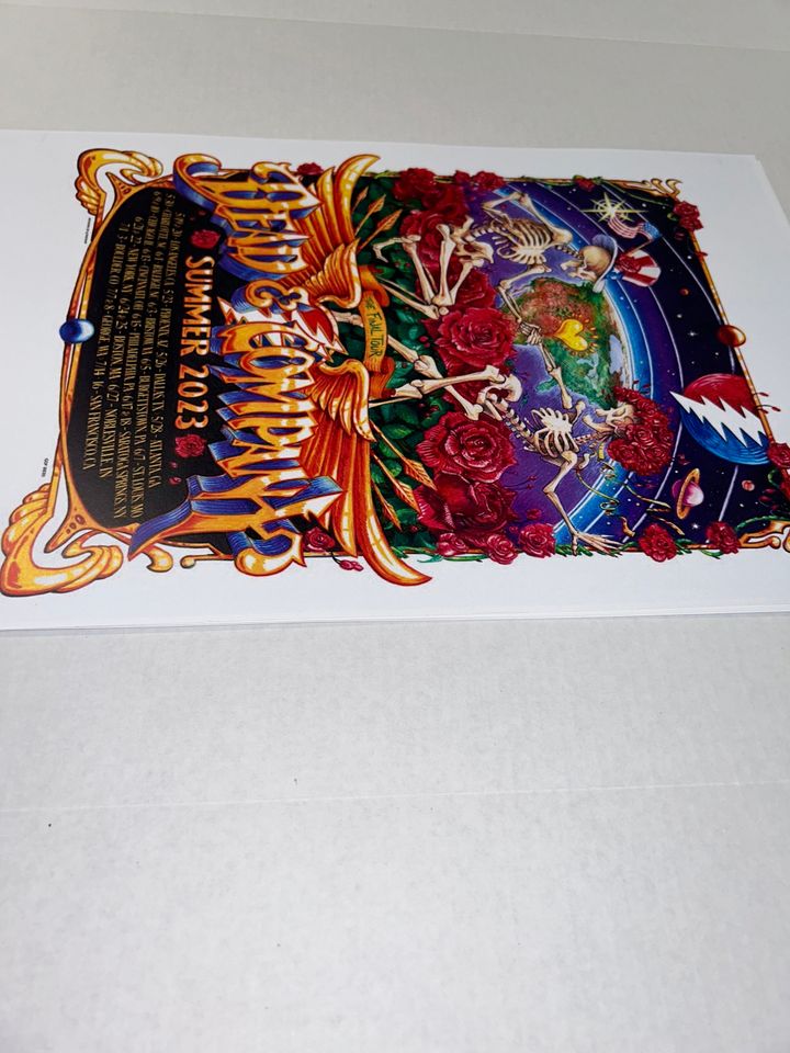 Grateful Dead And Company 2023 Final Tour Poster