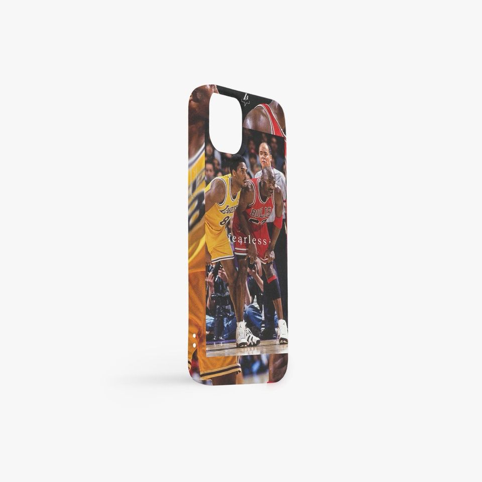 Michael Jordan & Kobe Bryant NBA Phone Case: iPhone 15, 14, 13, 12, 11