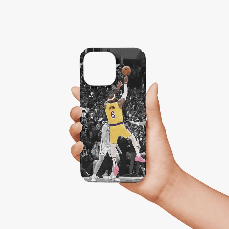 LeBron James iPhone Case: NBA Basketball Design