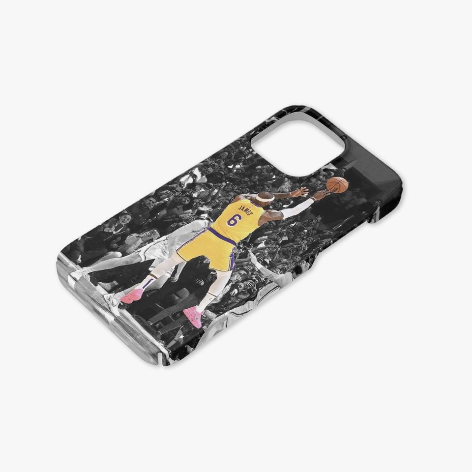 LeBron James iPhone Case: NBA Basketball Design