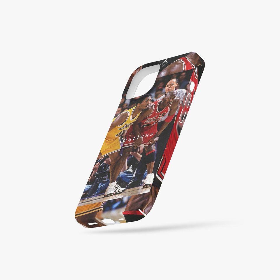 Michael Jordan & Kobe Bryant NBA Phone Case: iPhone 15, 14, 13, 12, 11