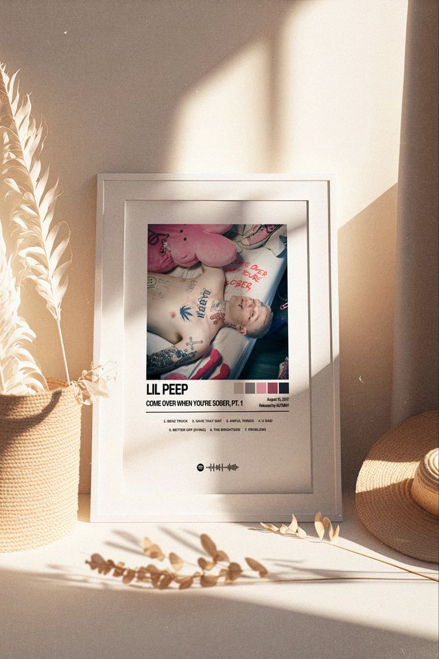 Lil Peep Poster | Come Over When You're Sober, Pt. 1 Poster