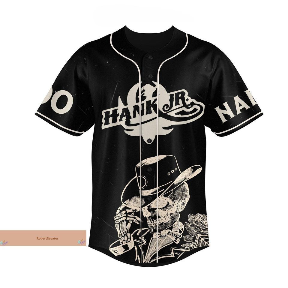 Hank Jr Jersey, Personalized Hank Williams Jersey