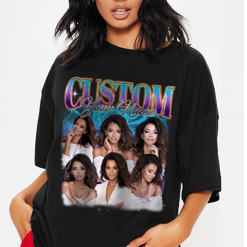 Custom Your Own Bootleg Tee, Retro Custom Bootleg Rap Tee