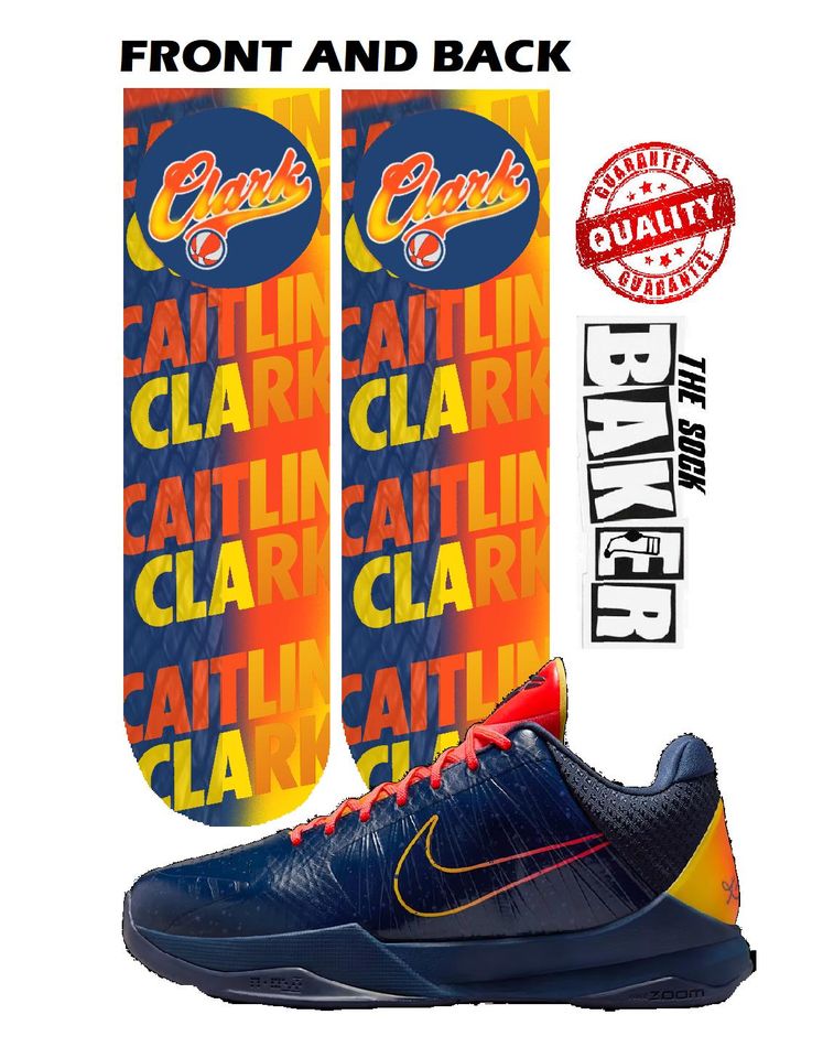 Kobe 5 Caitlin Clark socks to match