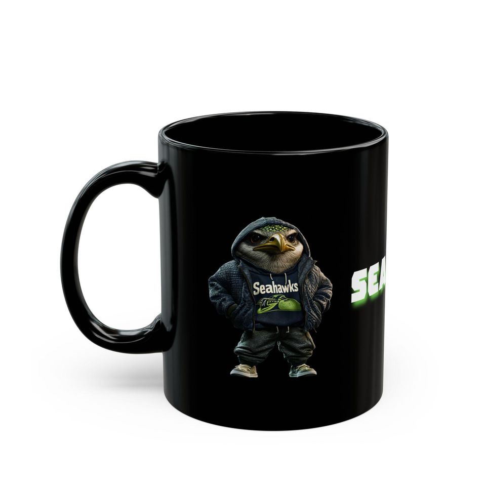 Seattle Seahawks Mug: Swag Hawk Fan Gift