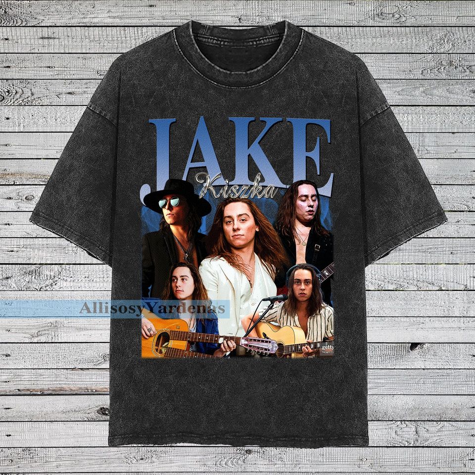 Jake Kiszka Vintage T-Shirt, Cornerback Homage Graphic Unisex Short Sleeve, Bootleg Retro 90's Fans Washed Shirt Gift