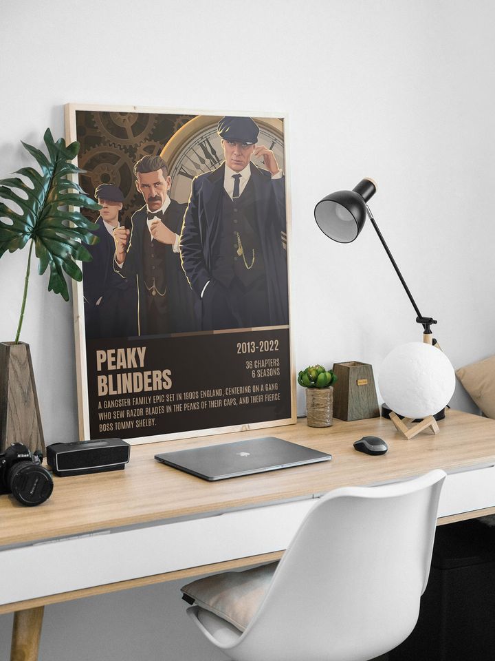 Peaky Blinders Premium Matte Vertical Posters, Wall Art Decor