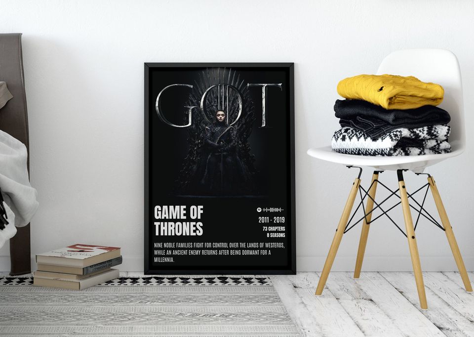 Game of Thrones GoT Premium Matte Vertical Posters, Wall Art Decor