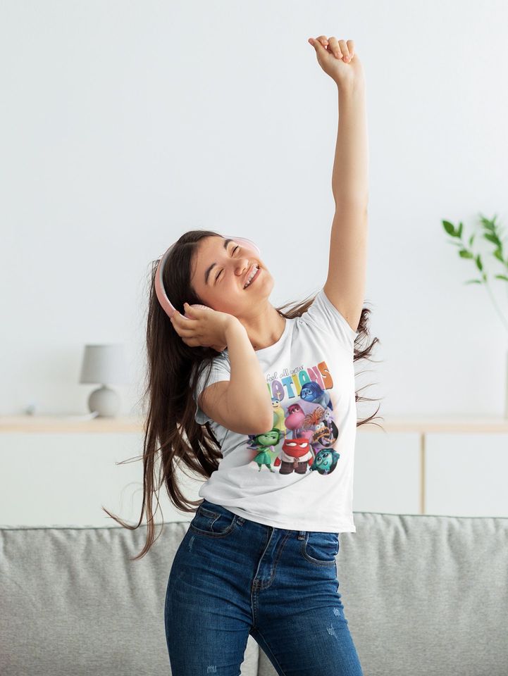 Inside Out Feel All Your Emotions Shirt, Inside Out 2 Shirt, Mental Health Tee, Disney Family Shirt, Disney Inside Out 2 Movie 2024