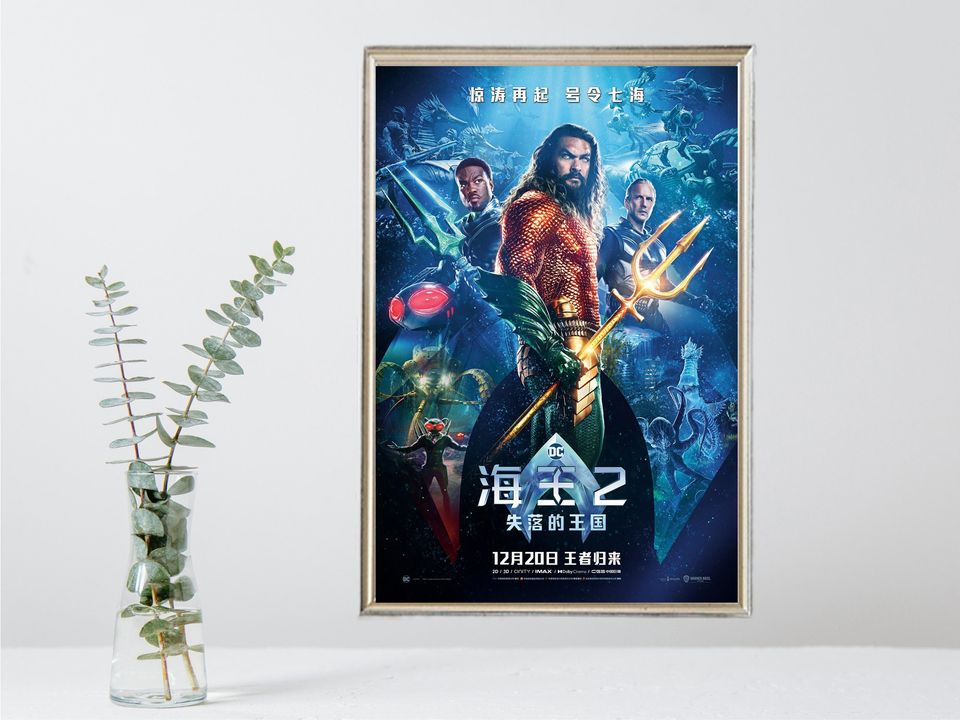 Aquaman and the Lost Kingdom Poster, Movie Posters