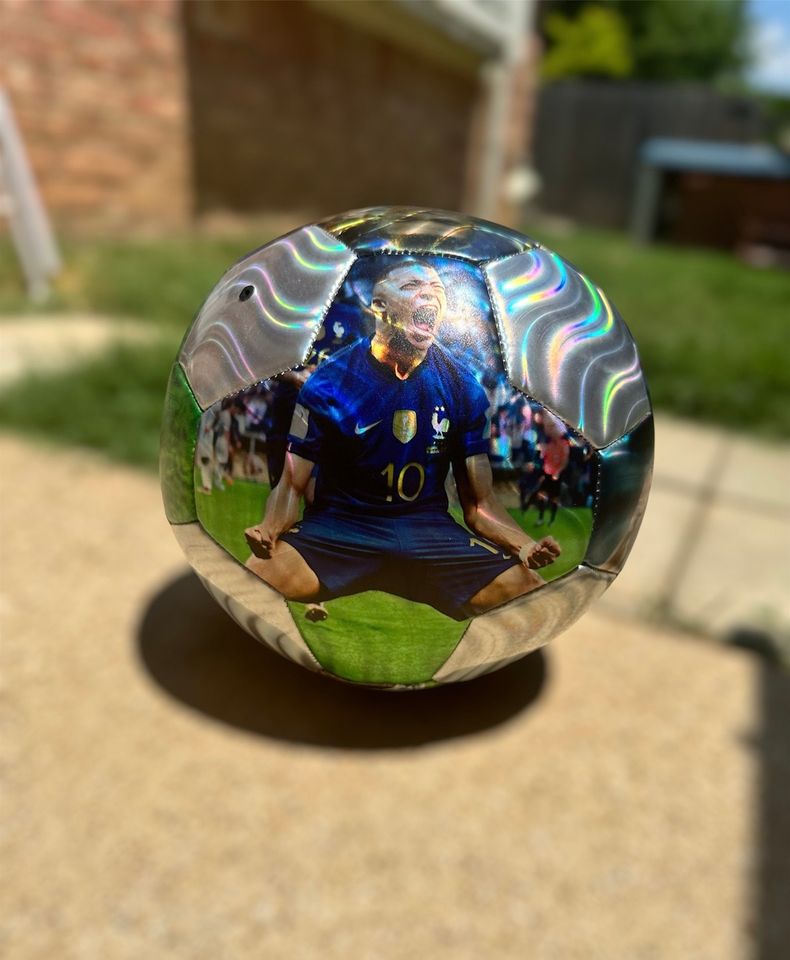 Mbapp Print Soccer Ball
