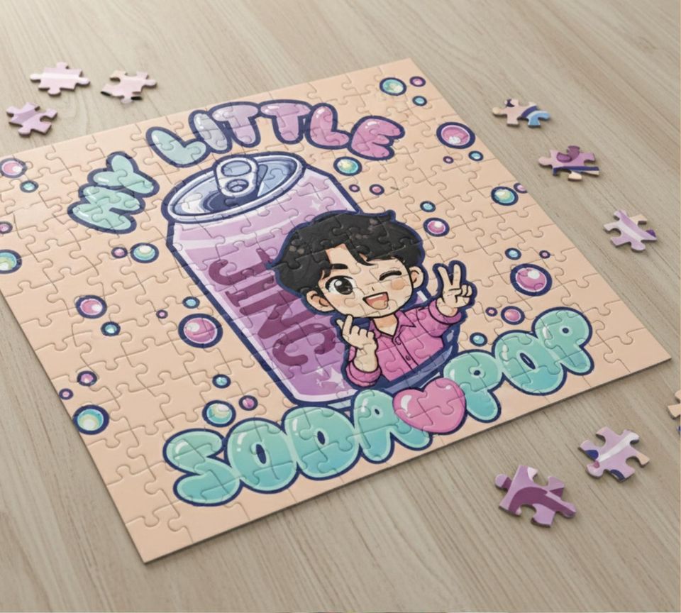 K-Pop Demon Hunters Jigsaw Puzzle, Kids' Relaxing Activity
