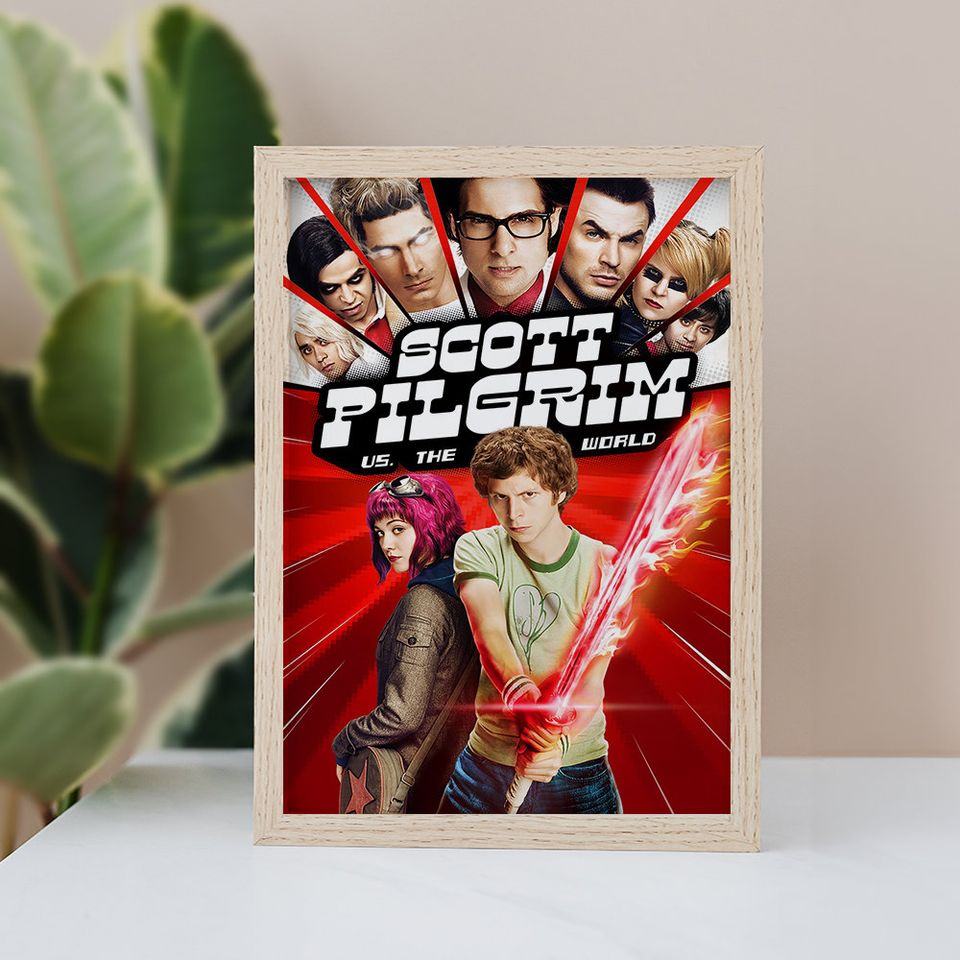 Scott Pilgrim Vs The World 2010 Movie Poster