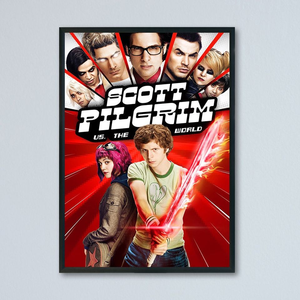 Scott Pilgrim Vs The World 2010 Movie Poster