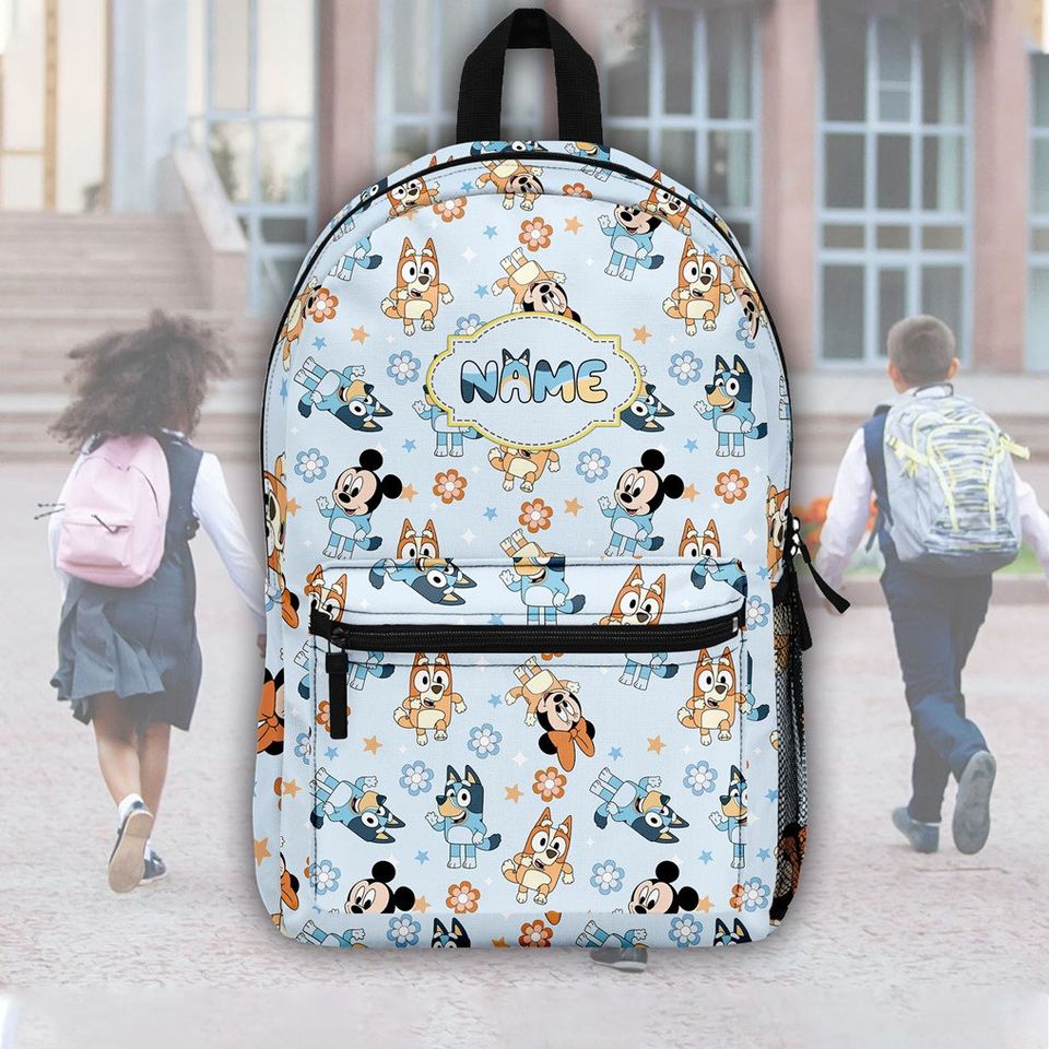 Disneyland BlueyDad Backpack | BlueyDad Mickey Backpack | BlueyDad Heeler Bag