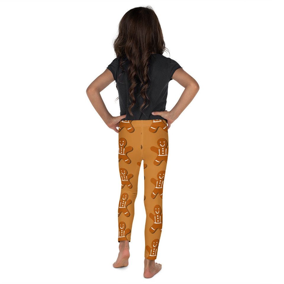 Kids' Christmas Gingerbread Leggings