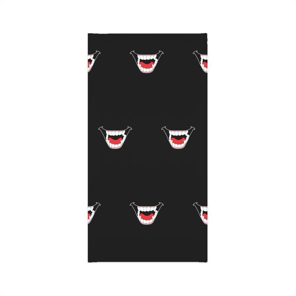 Funny Vampire Teeth Neck Gaiter, Halloween Accessory