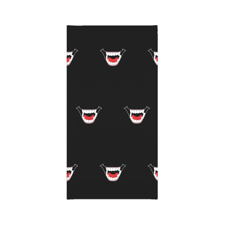 Funny Vampire Teeth Neck Gaiter, Halloween Accessory