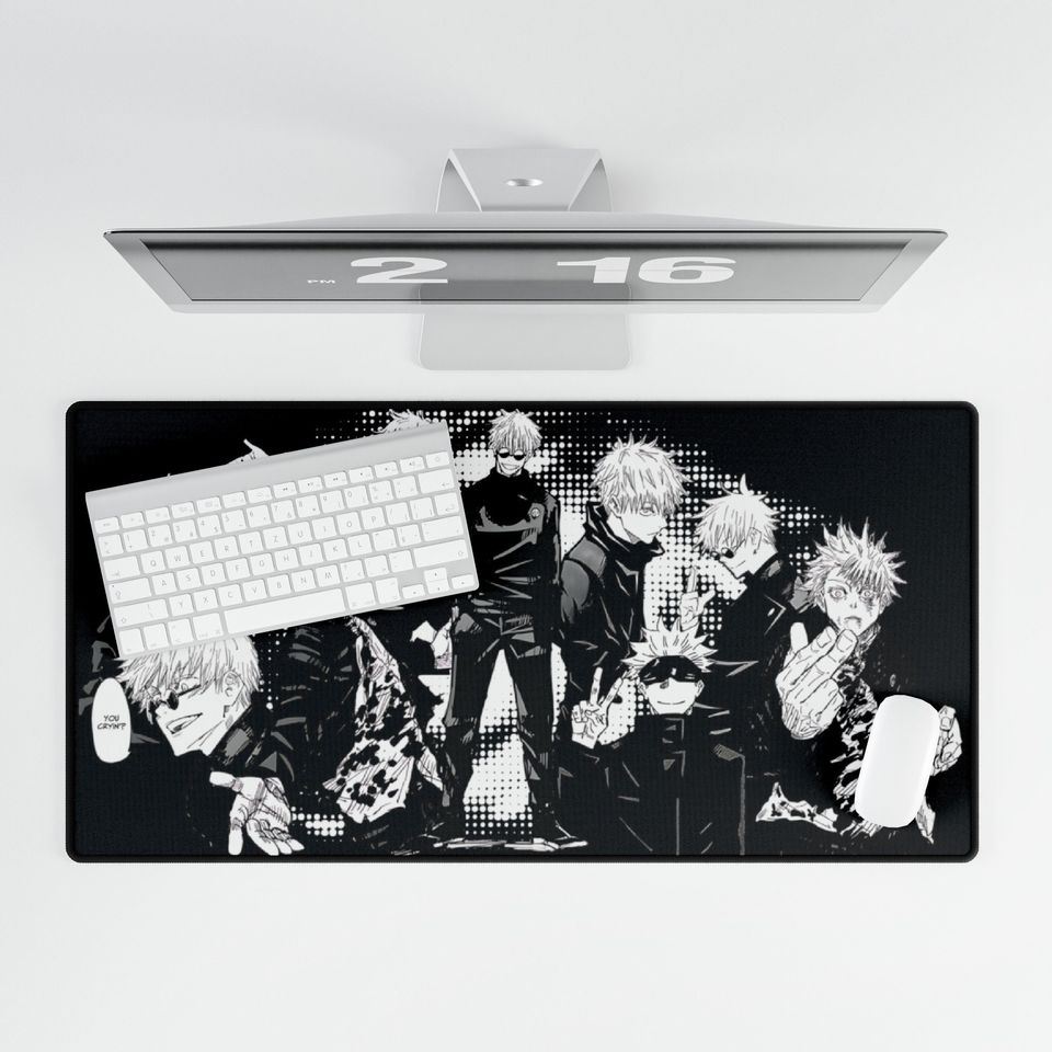 Gojo Satoru Jujutsu Satoru Desk Mat
