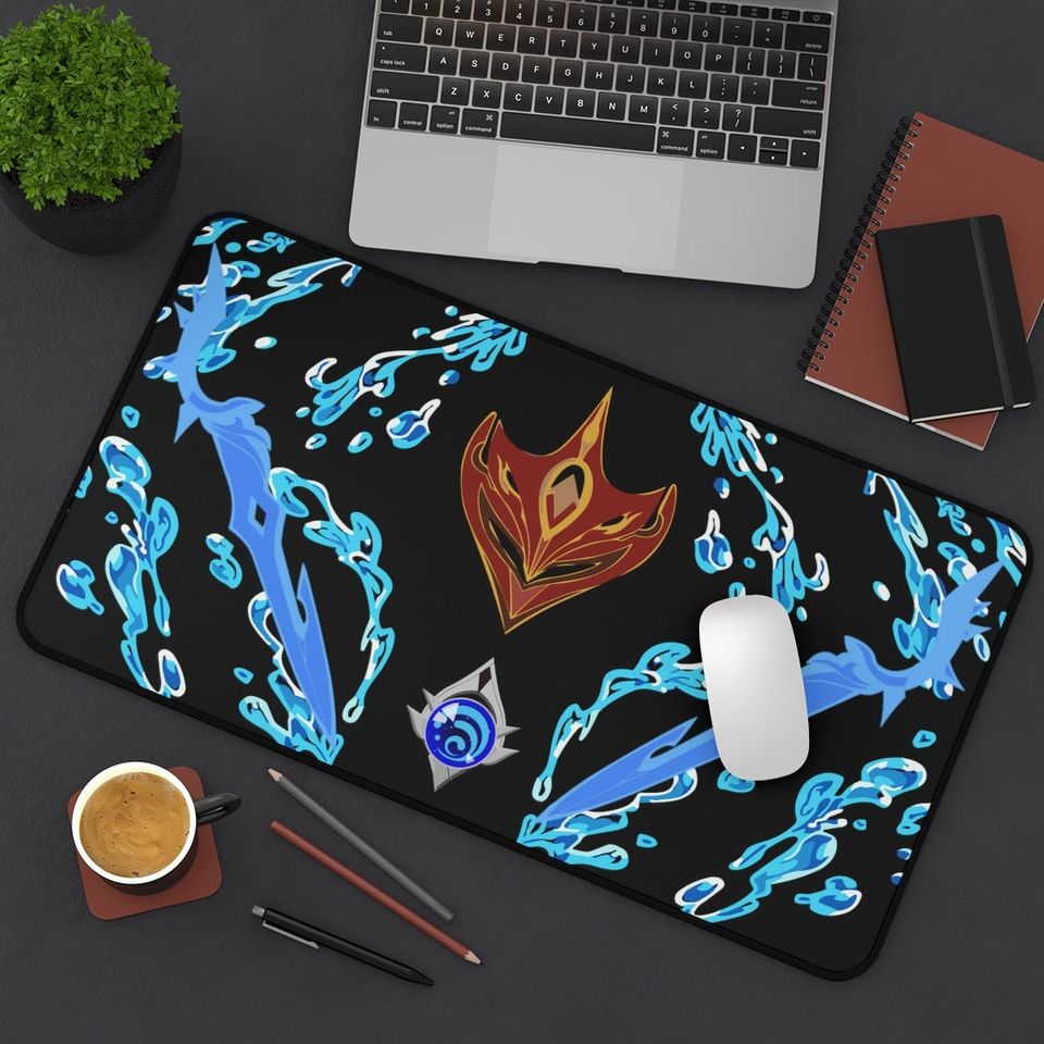 Tartaglia Childe Genshin Impact Desk Mat