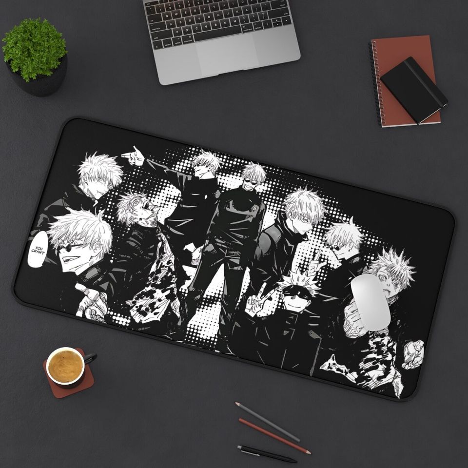 Gojo Satoru Jujutsu Satoru Desk Mat